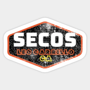 SECOS Leo Carrillo: California Surf Breaks Sticker